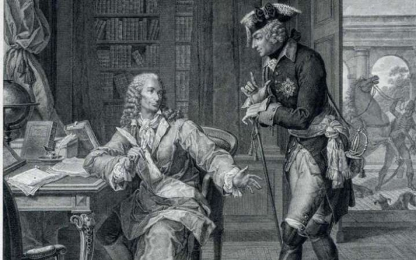 From Voltaire to Frederick, Crown Prince of Prussia